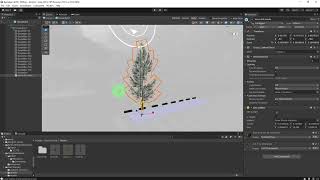 Parkiran ini belum ada pu'un nya, ayoh kita kasih pohon cemara biar rindang! Belajar Game Dev Unity