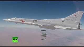 Дальние бомбардировщики Ту-22М3 нанесли удар по объектам террористов в Сирии