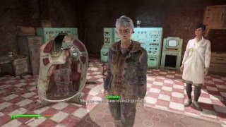 Fallout 4 Companion - Curie Upgrades to a Human!