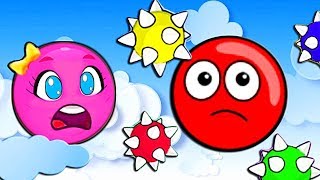 Красный Шарик - Смотреть ИГРУ как новый мультик про ШАР   RED BALL 4 Volume 5 INTO THE CAVE
