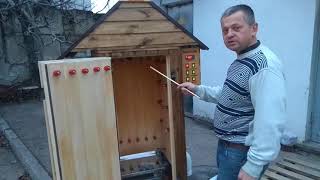 Электростатическая коптильня холодного и горячего копчения, КоптиСам 640
