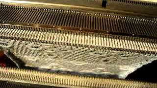 Тест Knitmaster SK 321 SRP 50 (ложный ажур,панч-лейс)