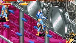 Captain Commando 2-Player Co-Op Playthrough