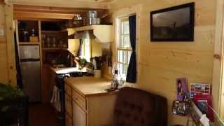 Life in a Tiny House called Fy Nyth  - First Tiny House Tour