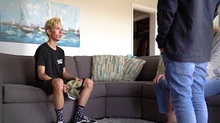 Finding out I have a little brother...