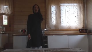 How to make a black coat (easy)-Πως φτιάχνω ένα παλτό (εύκολο)