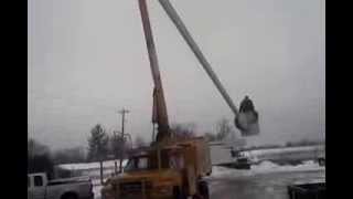 1984 Ford Diesel Forestry Truck for sale hi-ranger 5FI-52PBI