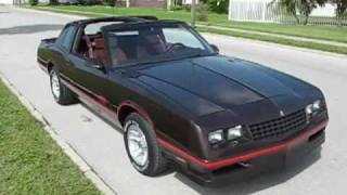 87 Monte Carlo SS T-Tops, Original Paint, 52,000 miles, for 4 sale