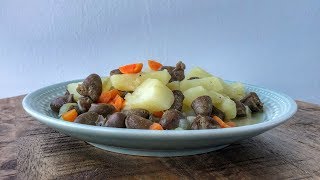 Куриные Сердечки с Картофелем | Рецепт | Знаем что готовить!