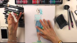 Fashion sketching материалы для скетчинга vol. 3