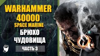 Warhammer 40000: Space Marine прохождение #3, Брюхо чудовища
