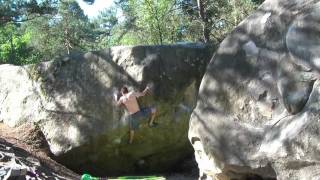 Sale Gosse - 7c - Roche aux Sabots - Fontainebleau