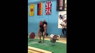 Стюарт Джемисон - тяга 285 кг (59,7 кг) All time record