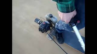 skate board off road gas powered