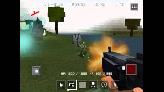 Block Fortress Episode 4 - Machine Gun Baby!!! Tutorial Video