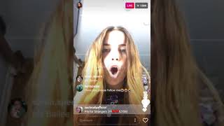 Bailee Madison (2017-11-21) (Instagram Live Video) (6)