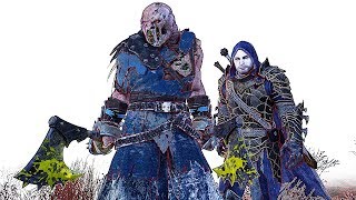 SHADOW OF WAR - NIGHT HUNTING REINFORCE & AMBUSH OVERLORDS DIFFICULTY NEMESIS IN DESERT