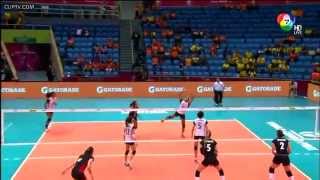 [HD] FIVB Volleyball World Grand Prix 2015  THAILAND vs BELGIUM