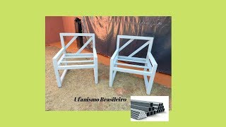 Poltrona em Metalon