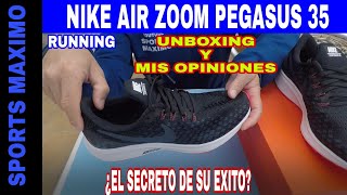 RUNNING.NIKE PEGASUS 35.UNBOXING Y MIS PRIMERAS OPINIONES