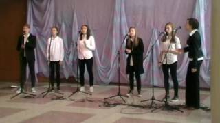 "Где цветы, дай мне ответ" Акапельная группа "Malvina" Новосибирск