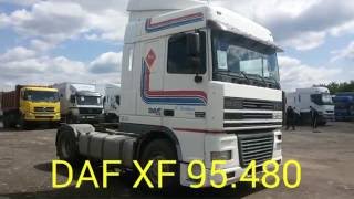 Видео-обзор: Седельный тягач DAF XF95.480 (от «Трак-Платформа»)