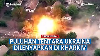 Detik-detik Benteng Nasionalis Ukraina di Kharkiv Digempur Artileri Rusia