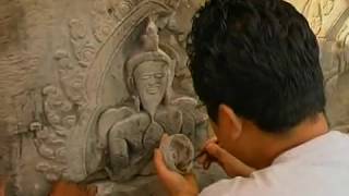 Kölner Tempelretter am Angkor Vat in Kambodscha - German Apsara Conservation Project