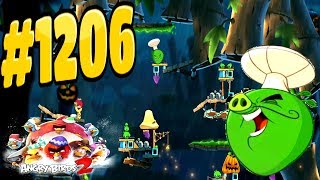Angry Birds 2-Bamboo Forest Hog Warts Chef Pig Level-1206 Three Star Walkthrough