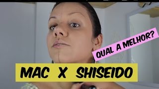 Qual a melhor base? Mac ou Shiseido?