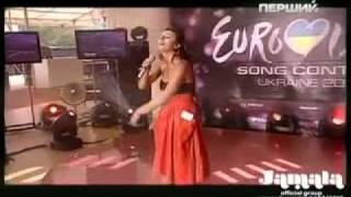 Джамала на отборочном туре Евровидения 2011 (live)