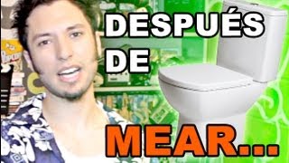 Después de mear... Chico Morera.