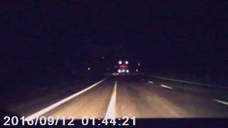 İstanbul Erzincan Yolu (Piranha Spycam 1301 - Car DVR "Night " (Test) Araç Kamerası "Gece Çekimi")