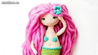 Амигуруми: схема Русалочка. Игрушки вязаные крючком - Free crochet patterns.