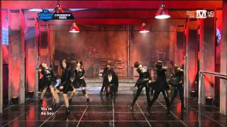 2011 11 17 - Mnet MCountdown - T-ara - Cry Cry (Ballad version) + Cry Cry