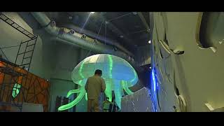 全台最大的水母燈飾 就在屏東國立海洋生物博物館