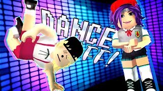 DANCE OFF! CYBER vs CUPQUAKE! *dual facecams*