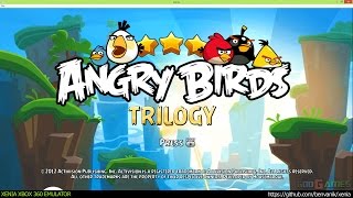 Xenia Xbox 360 Emulator - Angry Birds Trilogy Gameplay!