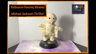 Cool Find! - Dancing Halloween Mummy Decoration - Dances to Michael Jackson's Thriller!