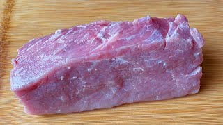 【小穎美食】水煮肉片原來這麼簡單，學會這個竅門，肉片鮮嫩入味，太香了