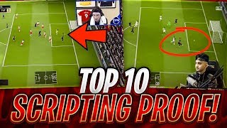 TOP 10 SCRIPTING PROOF! EA 100% EXPOSED! FIFA 19