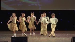 танец "Ангелы" вальс, самба. детский формейшн
