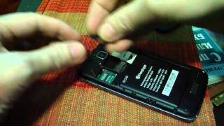 Как вставить microSD в Prestigio