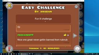 Anaban BIGGEST HACKER ON GEOMETRY DASH!!