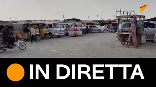 La situazione al confine Pakistan-Afghanistan con persone bloccate alla frontiera