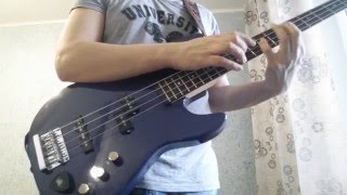 Тэппинг и флажолет на бас гитаре Aria STB PJ bass tapping and flageolet