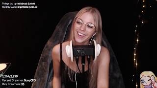 ASMR | Humming w. echo and singing bowl | Sleep, Study, Meditation, Tingles | 3Dio
