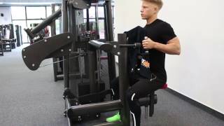Rudermaschine - Training der Rückenmuskulatur