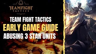 Team Fight Tactics, Early game Abuse. Nobles/Wild 3 star strats