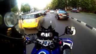 Прохват по Москве / Moscow cruise on motorcycle
